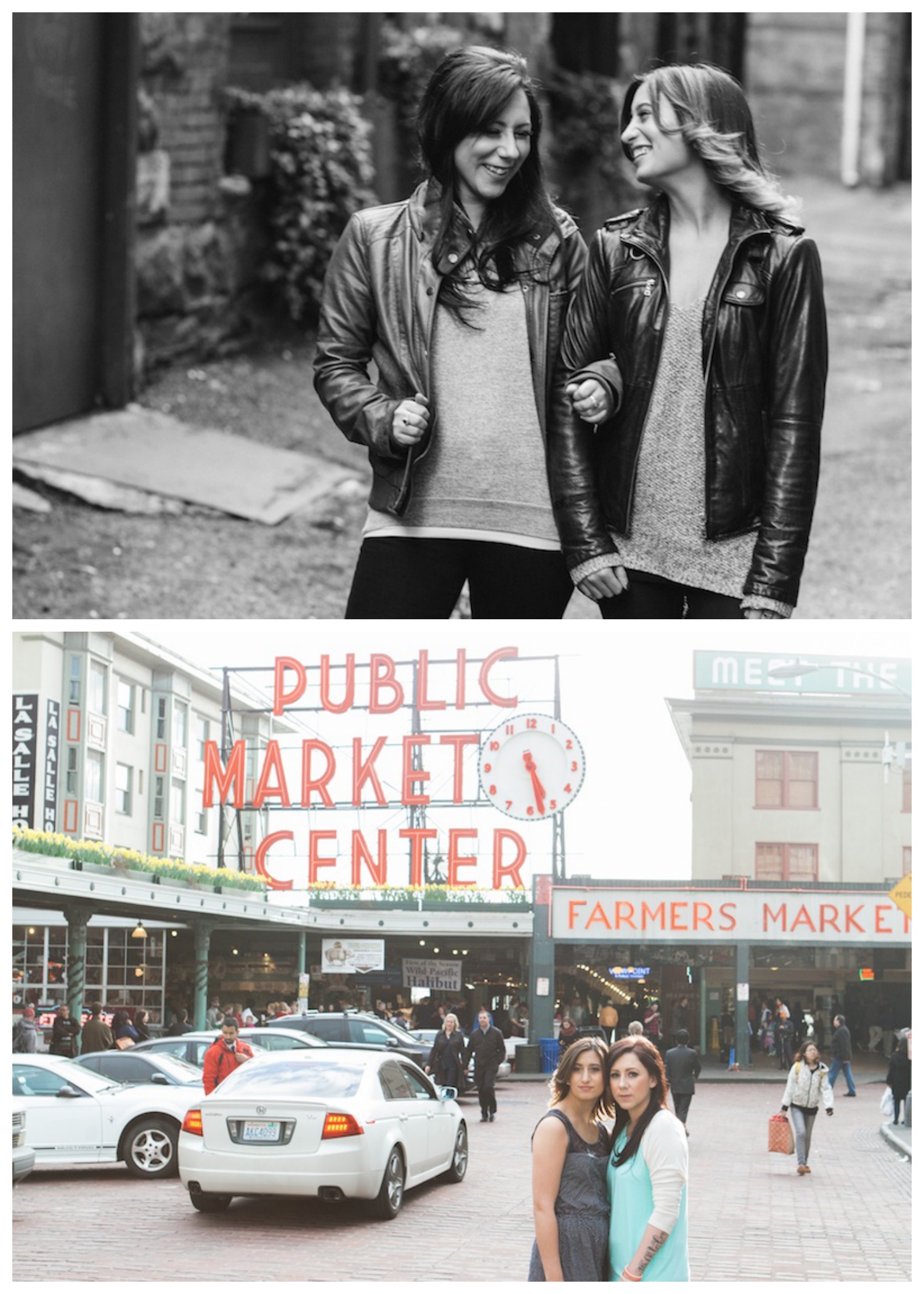  A must-have shot outside the iconic Public Market sign.  